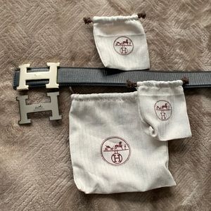 Hermes Belt with Extra Buckle